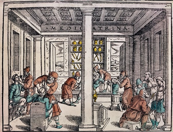 JUNTA JUAN DE
GRABADO-SALA DE CIRUGIA
PARIS, FACULTAD DE MEDICINA
FRANCIA

This image is not