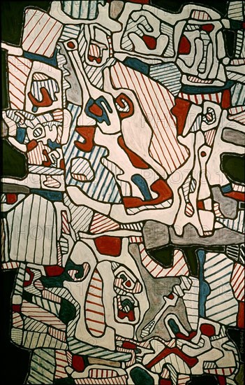 DUBUFFET JEAN 1901/85
INTERIOR 1966
PARIS, GALERIA JEANNE
FRANCIA

This image is not