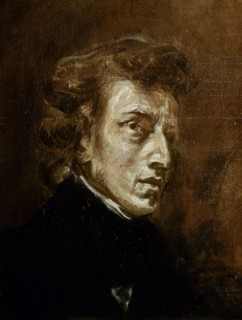 Delacroix, Portrait de Frédéric Chopin