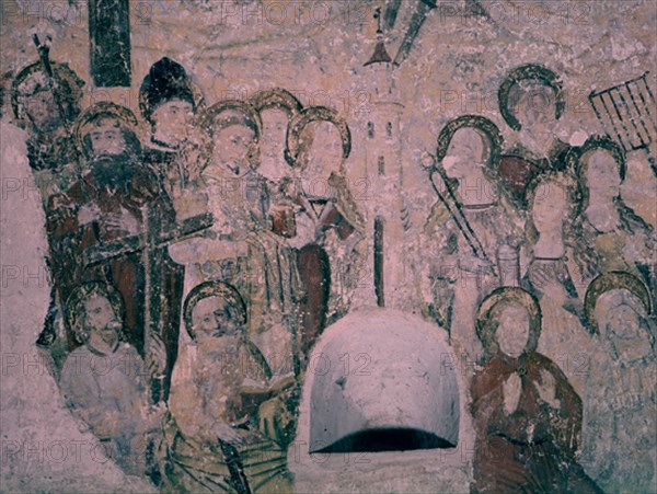 SPICRE P
BOVEDA CENTRAL-FRESCO GOTICO FRANCES
SAVIGNY, IGLESIA
FRANCIA