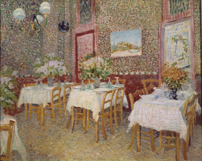 Van Gogh, Intérieur d'un restaurant