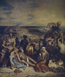 Delacroix, Scène des massacres de Scio