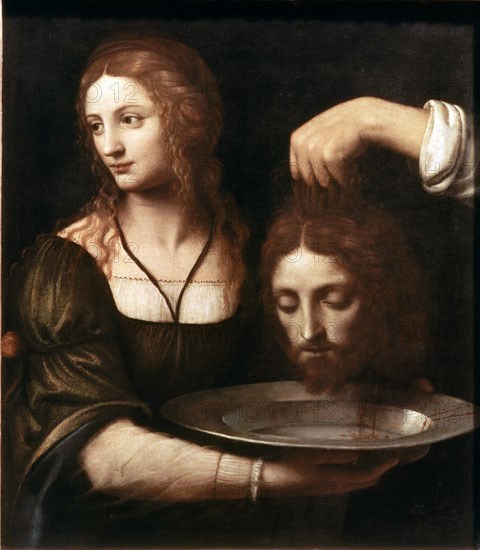 LUINI BERNARDINO 1480/1532
SALOME CON LA CABEZA DEL BAUTISTA
PARIS, MUSEO