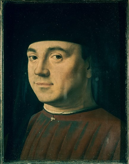 MESSINA ANTONELLO DE 1430/79
*RETRATO
ROMA, GALERIA BORGHESE
ITALIA

This image is not