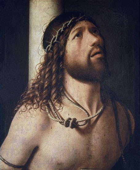 MESSINA ANTONELLO DE 1430/79
*CRISTO ATADO A LA COLUMNA
VENECIA, ACADEMIA B ARTES
ITALIA

This