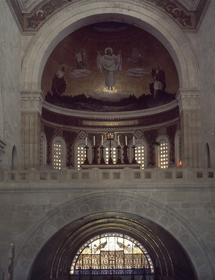 INTERIOR
MONTE TABOR, BASILICA TRANSFIGURACION
ISRAEL

This image is not downloadable. Contact