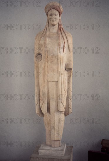KORE-ESCULTURA ARCAICA GRIEGA-DONCELLA
ATENAS, MUSEO DE LA ACROPOLIS
GRECIA

This image is not