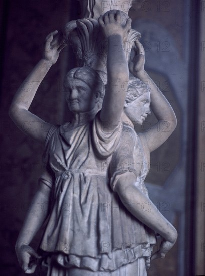 BERNINI GIAN LORENZO 1598/1680
ESCULTURA - COLUMNA ANTROPOMORFA
ROMA, GALERIA