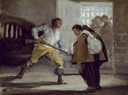 Goya, Frère Pedro de Zaldivia et le bandit Maragato