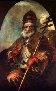 Herrera el Mozo, Portrait du Pape Saint Léon Ier le Grand