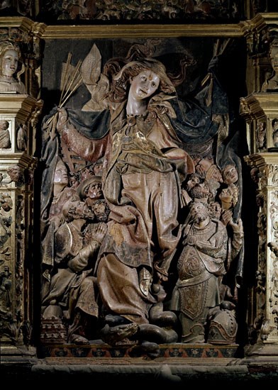 JUNI JUAN DE 1507/77
VIRGEN DE LA MISERICORDIA
TORDESILLAS, IGLESIA DE SAN