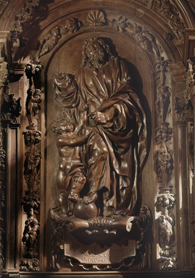 JUNI JUAN DE 1507/77
SILLERIA DEL CORO-DET
LEON, HOSTAL/CONVENTO DE SAN MARCOS
LEON