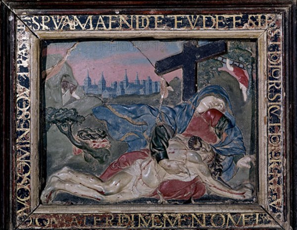 JUNI JUAN DE 1507/77
RELIEVE DE LA PIEDAD
LEON, HOSTAL/CONVENTO DE SAN MARCOS
LEON