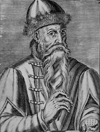 JOHANN GUTENBERG 1400/68 - IMPRESOR ALEMAN - INVENTOR DE LOS TIPOS MOVILES EN IMPRENTA
MADRID,