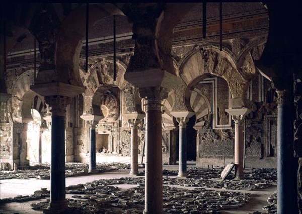 CASA REAL-SALON RICO-S X-ARQUERIAS ANTES DE SU RESTAURACION
PROVINCIA, MEDINA AZAHARA
CORDOBA