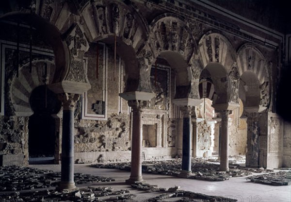 CASA REAL-SALON RICO-S X-ARQUERIAS ANTES RESTAURACION
PROVINCIA, MEDINA AZAHARA
CORDOBA