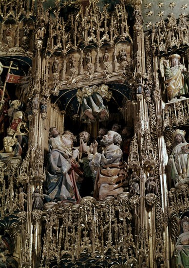 COPIN DE HOLANDA
RETABLO MAYOR - ESCENA DE LA ASCENSION - 1498
TOLEDO, CATEDRAL
TOLEDO

This
