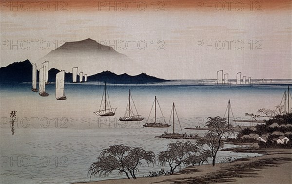 GRABADO JAPONES
PARIS, COLECCION PARTICULAR
FRANCIA