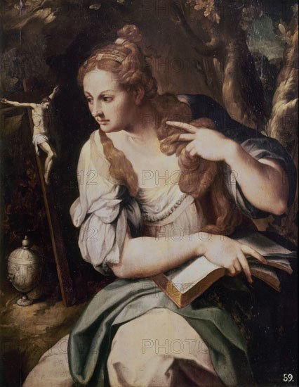 BRONZINO 1503/72
LA MAGDALENA
VALENCIA, MUSEO BELLAS ARTES - COLEGIO PIO V
VALENCIA