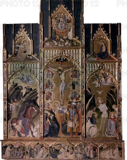 ZARAGOZA ATRIBU
RETABLO DE FRAY BONIFACIO FERRER-1396-1398-PROCEDE CARTUJA DE PORTACELI-TEMPLE