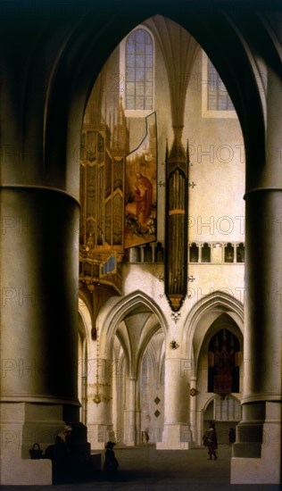 SAENREDAM 1597/1665
INTERIOR IGL SAN BAVON EN ARLES
AMSTERDAM, RIJKSMUSEUM
HOLANDA

This image