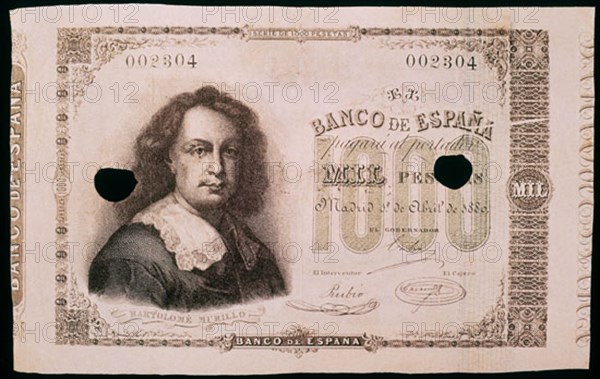 BILLETE DE 1000 PESETAS 1880
MADRID, BANCO DE ESPAÑA-DOCUMENTOS
MADRID

This image is not