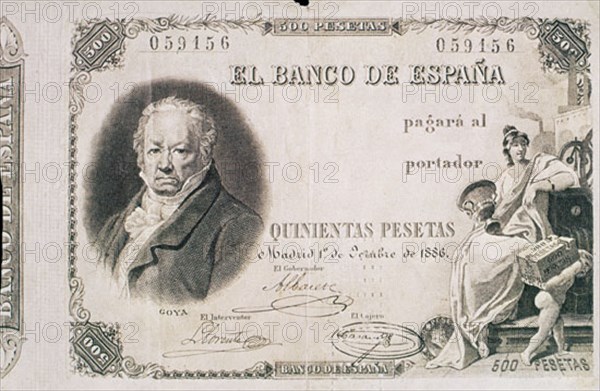 BILLETE DE 500 PESETAS 1886
MADRID, BANCO DE ESPAÑA-DOCUMENTOS
MADRID

This image is not