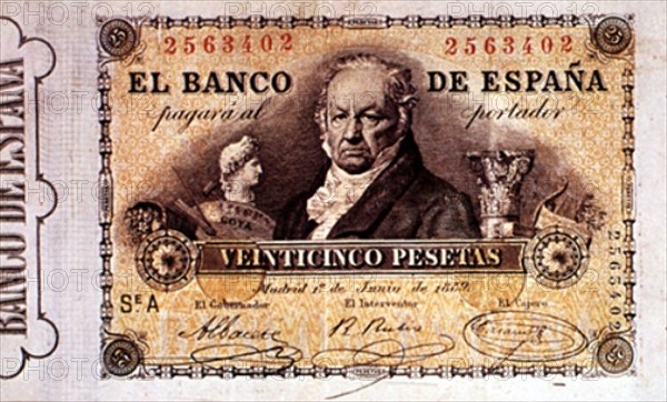 BILLETE DE 25 PESETAS 1886
MADRID, BANCO DE ESPAÑA-DOCUMENTOS
MADRID

This image is not