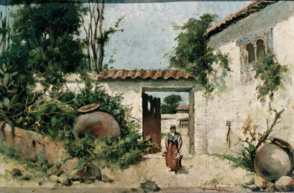 ROMERO DE TORRES JULIO 1874/1930
LA HUERTA DE MORALES-1890
CORDOBA, COLECCION