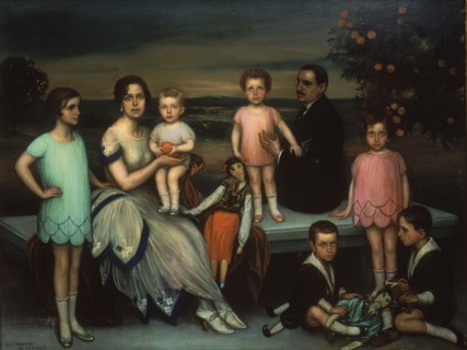 Romero de Torres, Portrait de la famille Casana