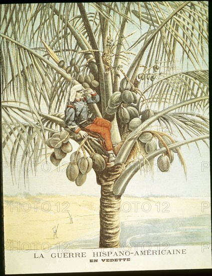 GUERRA DE CUBA (HISPANO AMERICANA) - VIGIA EN UN ARBOL
PARIS, COLECCION