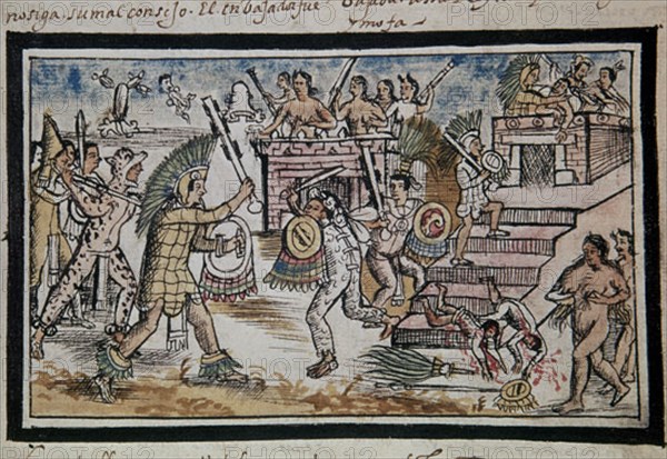 DURAN DIEGO 1537/1588
HISTORIA INDIAS DE NUEVA ESPANA
MADRID, BIBLIOTECA NACIONAL
MADRID

This
