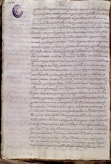 SUSPENSION DE PROVISION DE ENCOMIENDAS
MADRID, BIBLIOTECA NACIONAL
MADRID

This image is not