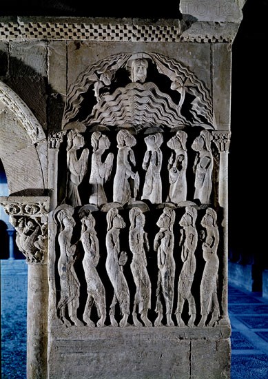 BAJO RELIEVE-LA ASCENSION
SANTO DOMINGO DE SILOS, MONASTERIO
BURGOS

This image is not