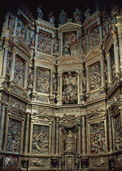 BECERRA GASPAR
RETABLO MAYOR - 1558 - MADERA POLICROMADA - ARTE BARROCO
ASTORGA,