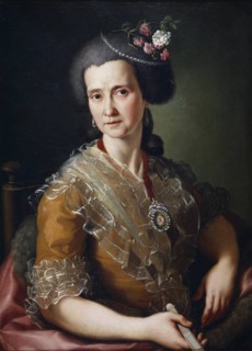 Gonzalez Vélasquez, Portrait de Manuela Tolosa y Aviñón