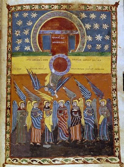 BEATO DE LIEBANA
COMENTARIOS AL APOCALIPSIS-PROCEDE DE VALCAVADO
VALLADOLID, BIBLIOTECA DE LA