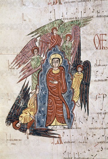 ANTIFONARIO MOZARABE S X-ASCENSION
LEON, CATEDRAL BIBLIOTECA
LEON

This image is not
