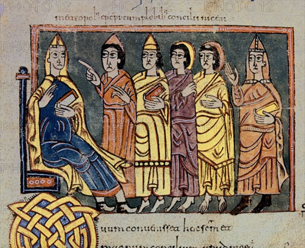 CODICE ALBENDENSE MOZARABE FOL 72 R
SAN LORENZO DEL ESCORIAL,