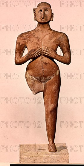 CERAMICA EN FORMA MUJER-PROCEDE DE TURANG TEPE S XV AC
TEHERAN, MUSEO BASTAN
IRAN

This image