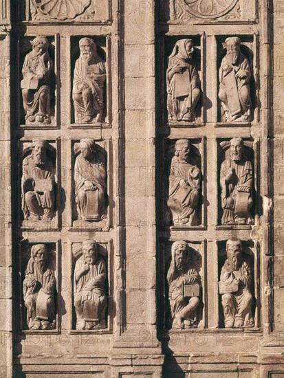 MAESTRO MATEO
EXTERIOR-DET PUERTA SANTA
SANTIAGO DE COMPOSTELA, CATEDRAL
CORUÑA