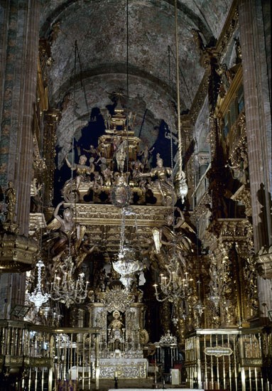 PEÑA DEL TORO JOSE
CAPILLA MAYOR CON EL ALTAR PROYECTADO POR VEGA Y VERDUGO-1649/72
SANTIAGO DE