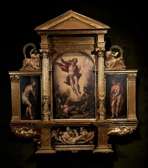 BECERRA GASPAR
RETABLO DE LA RESURRECCION
VALLADOLID, MUSEO NACIONAL DE
