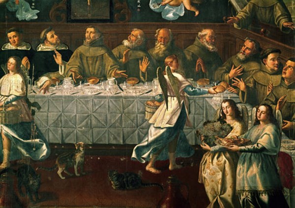 GIL DE MENA F
LA REFECCION DE SAN FRANCISCO
VALLADOLID, MUSEO NACIONAL DE