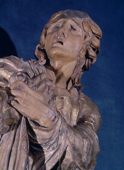 BERRUGUETE ALONSO 1488/1561
SAN JUAN-DET RETABLO S BENITO
VALLADOLID, MUSEO NACIONAL DE