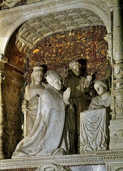 VIGARNY FELIPE 1470/1543
SEPULCRO DEL OBISPO AVELLANEDA
VALLADOLID, MUSEO NACIONAL DE