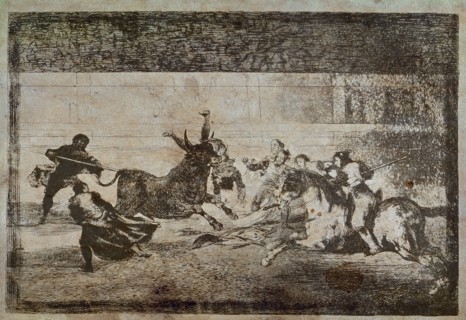 Goya, The Bulls of Bordeaux