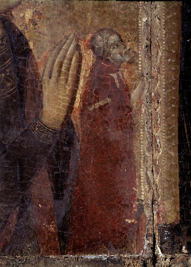 MODENA BERNABE DE
RETABLO DE LA VIRGEN DE LA LECHE S XIV-DET DE DON JUAN MANUEL
MURCIA,