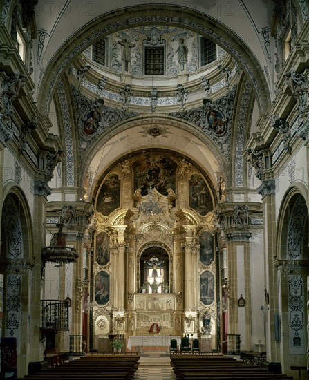 INTERIOR HACIA LA CABECERA
PEÑAS DE SAN PEDRO, IGLESIA PARROQUIAL
ALBACETE