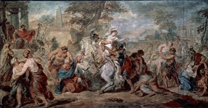 RUBENS PETRUS PAULUS 1577/1640
EL RAPTO DE LAS SABINAS - S XVII
WASHINGTON D.F., NATIONAL